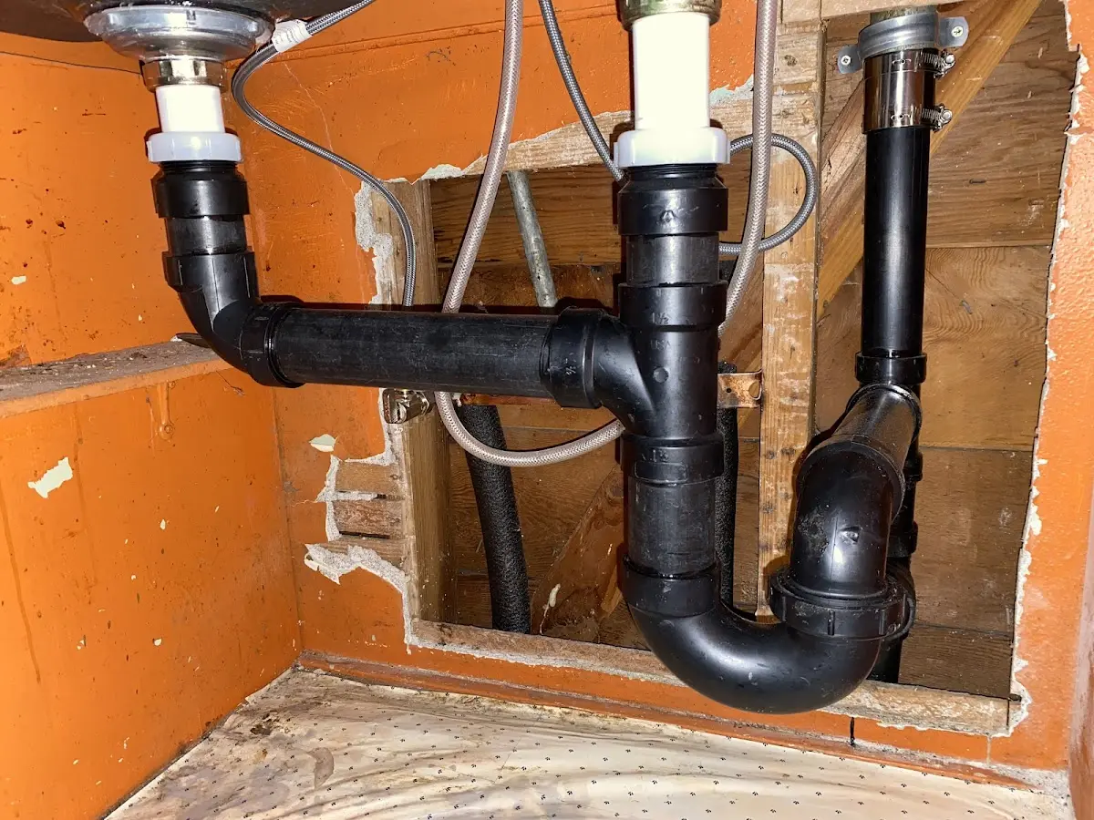 Professional Pipe Bursting equipment and tools on the job in Oakhurst